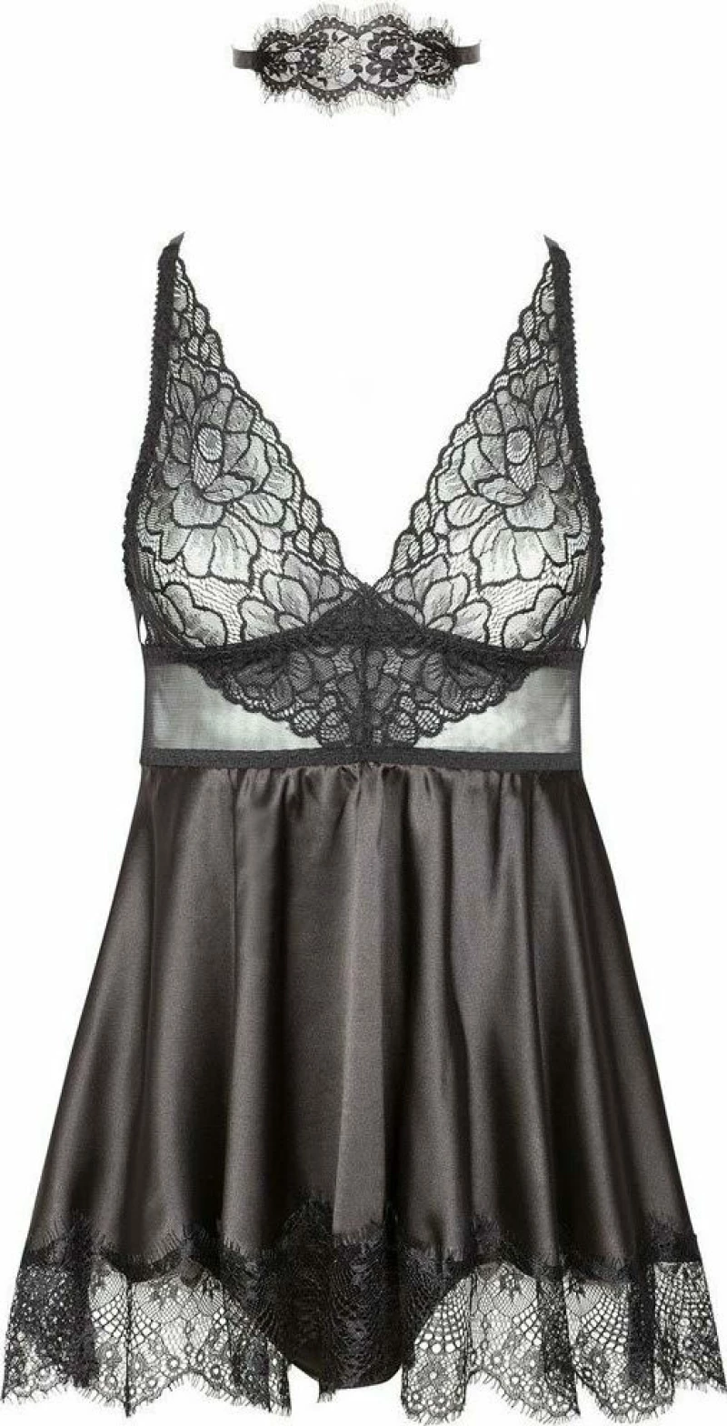Beauty Night Eve Chemise Black
