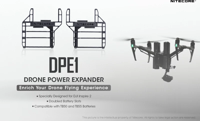 NiteCore Drone Power Expander για DJI Inspire 2