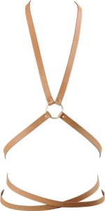 Bijoux Indiscrets Multi-way Harness Brown