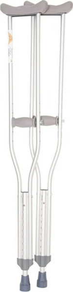 Medical Brace Ρυθμιζόμενες Πατερίτσες Αλουμινίου MB.HC001