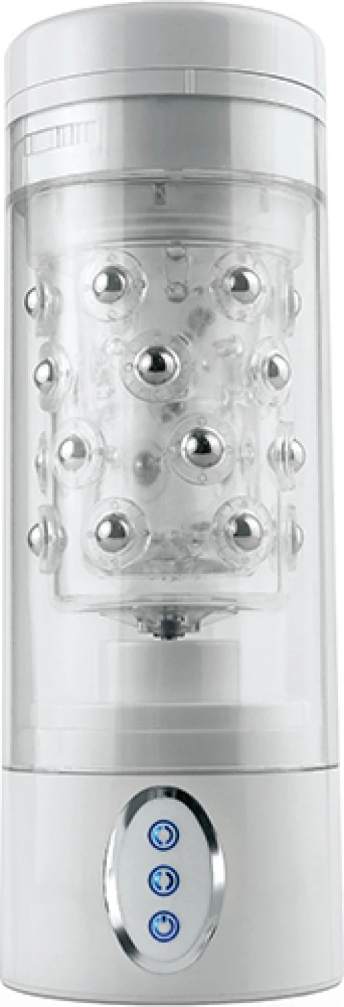 Pipedream Roto Bator Mouth White