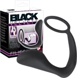 You2Toys Velvets Ring & Plug Black 8cm