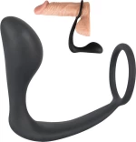 You2Toys Velvets Ring & Plug Black 8cm