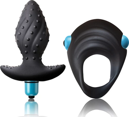 Rocks Off Ibex Black 12cm