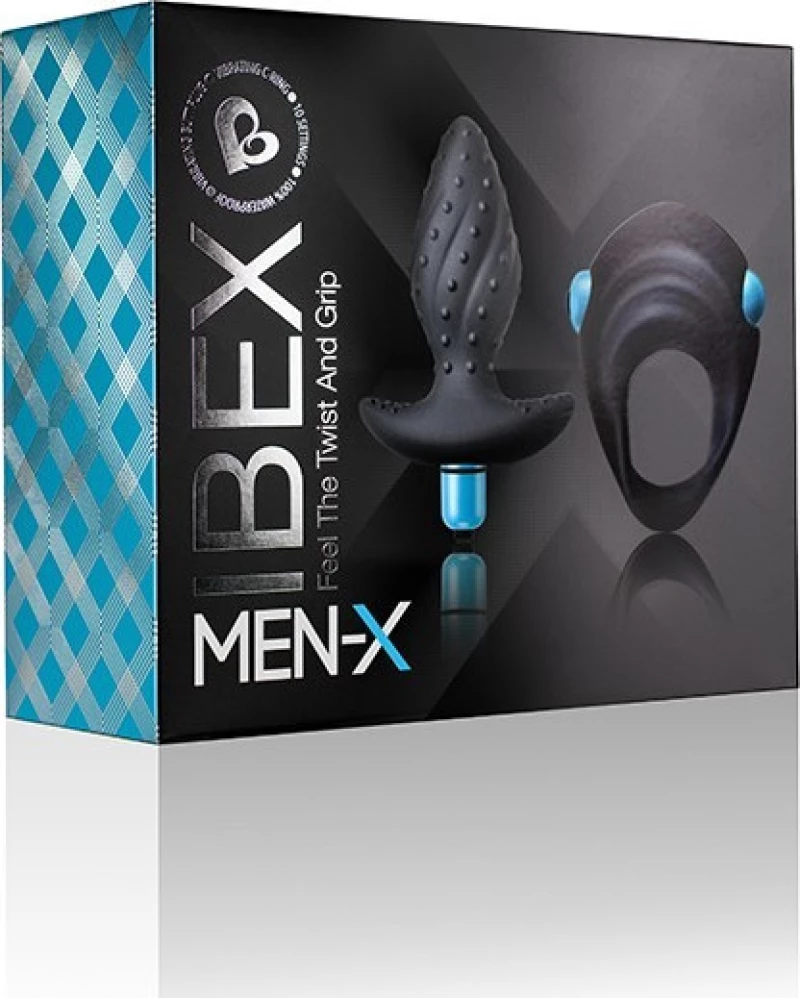Rocks Off Ibex Black 12cm