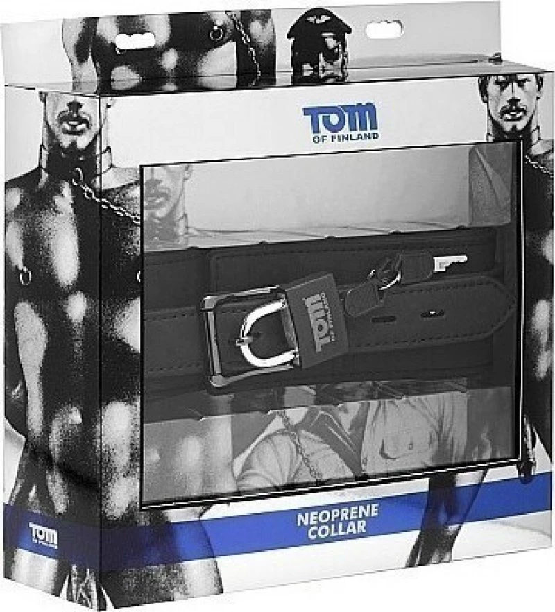 Tom of Finland Neoprene Locking Collar