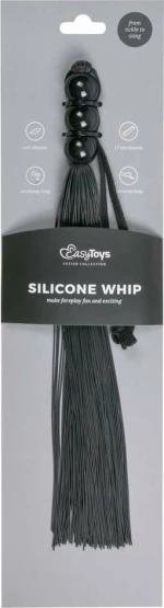 Easytoys Silicone Whip Black