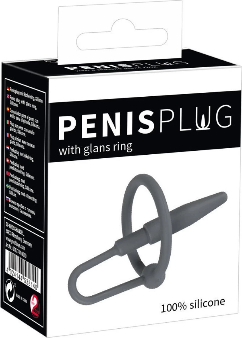 You2Toys Penis Plug With Glans Ring