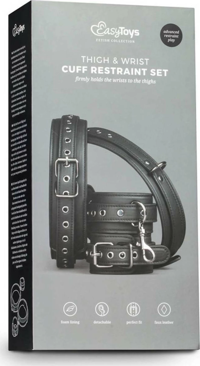 Easytoys Thigh & Wrist Cuff Set