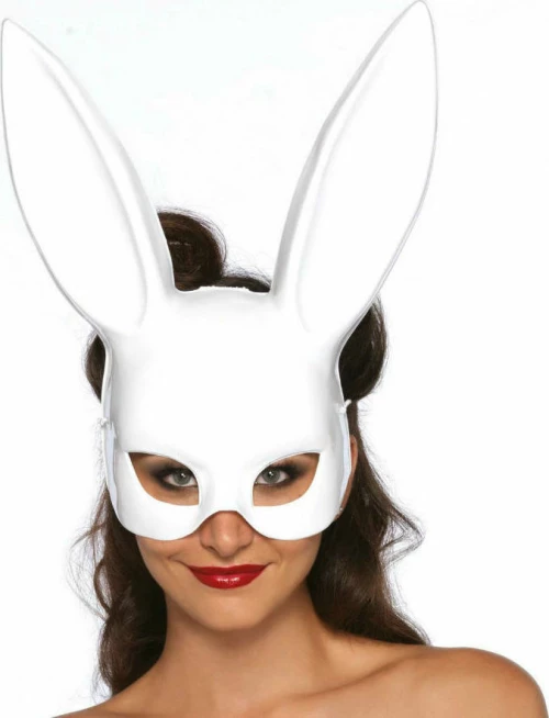 Leg Avenue Masquerade Rabbit Mask White