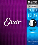 Elixir 11000 Polyweb Bronze Ακουστικής Κιθάρας 10-47