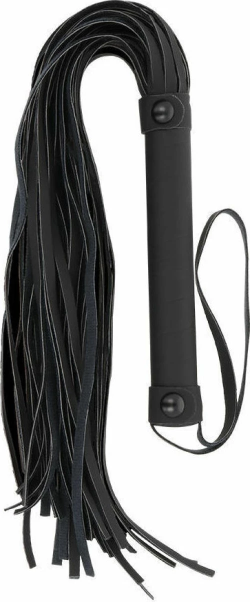 Fetish Submissive Flogger Vegan Leather 28cm