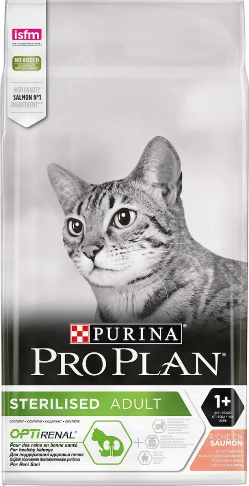 Purina Sterilised Adult Optirenal Σολομός 10kg