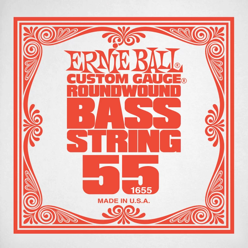 Ernie Ball Custom Gauge Electric Bass Nickel Wound .055