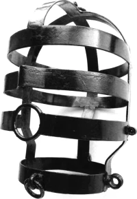 Kiotos Head Cage Black Coated Large