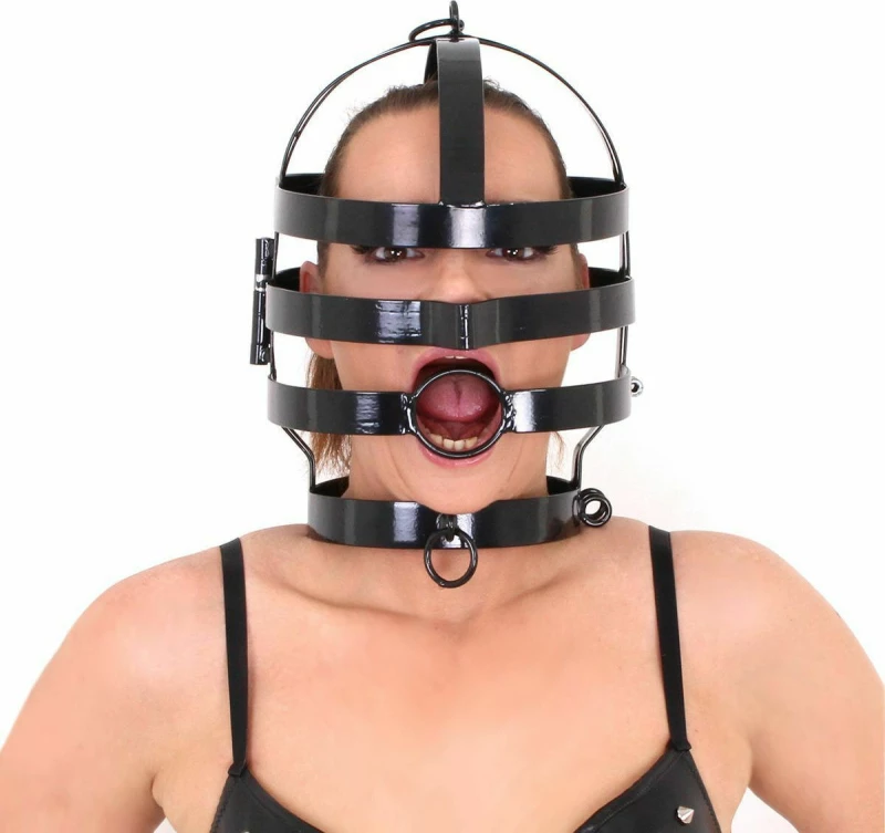 Kiotos Head Cage Black Coated Large