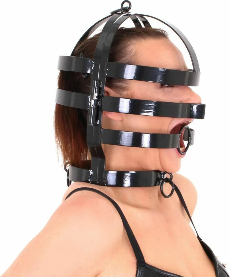 Kiotos Head Cage Black Coated Large
