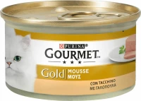 Purina Gourmet Gold Γαλοπούλα Mousse 85gr