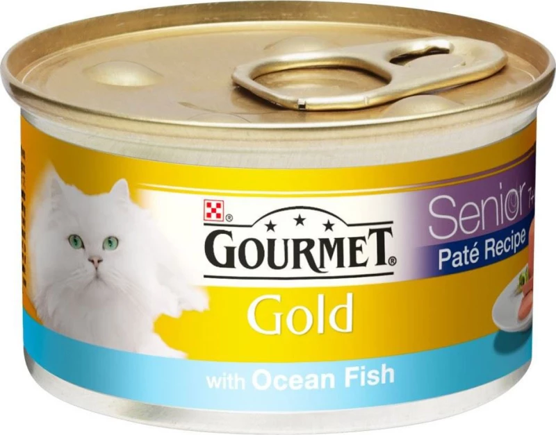Purina Gourmet Gold Mousse Ψάρια 85gr