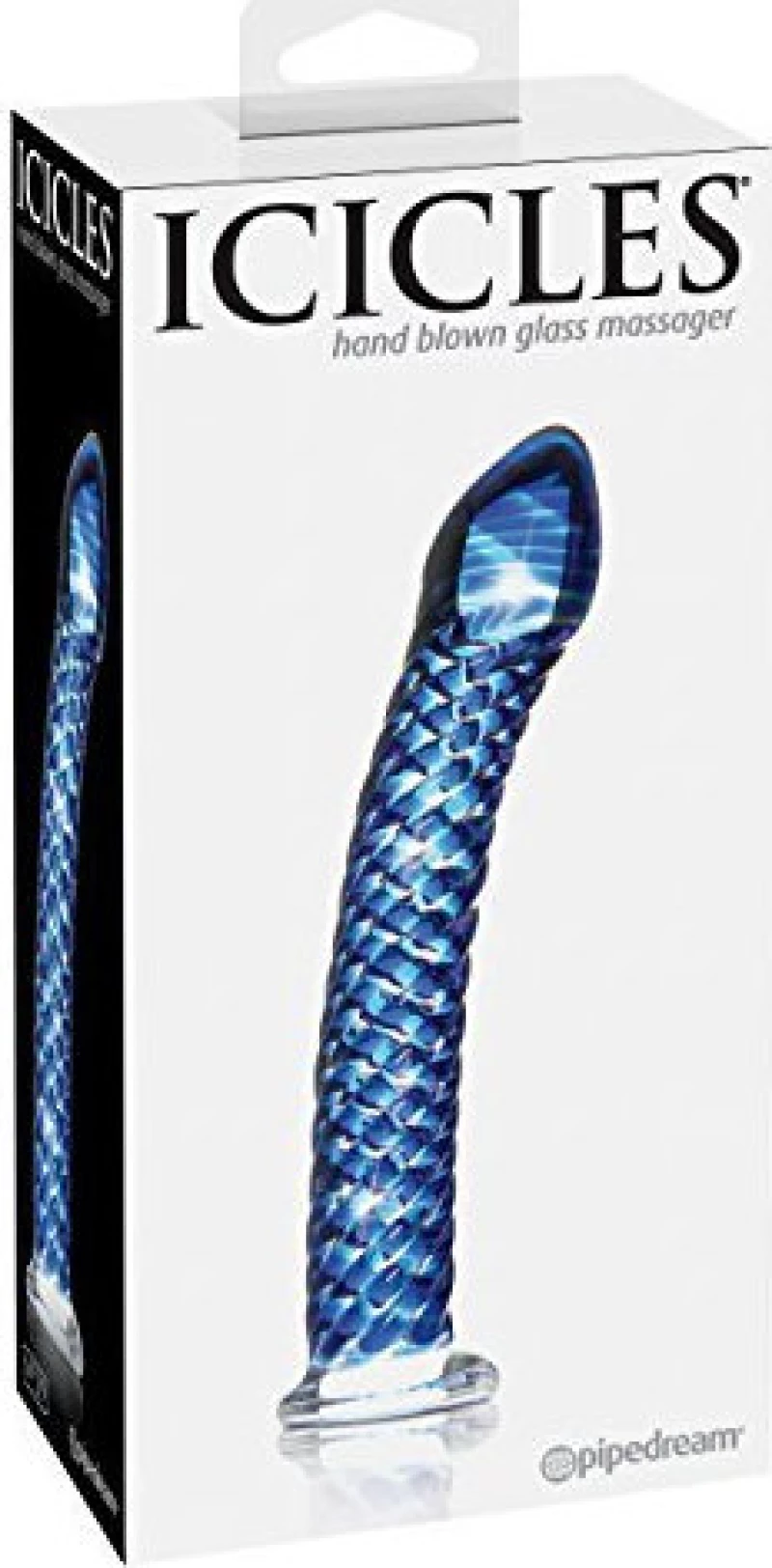 Pipedream Icicles No.29 18cm Blue
