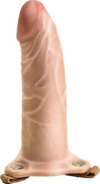 Egzo Hollow Strap-on for Him Flesh 15cm