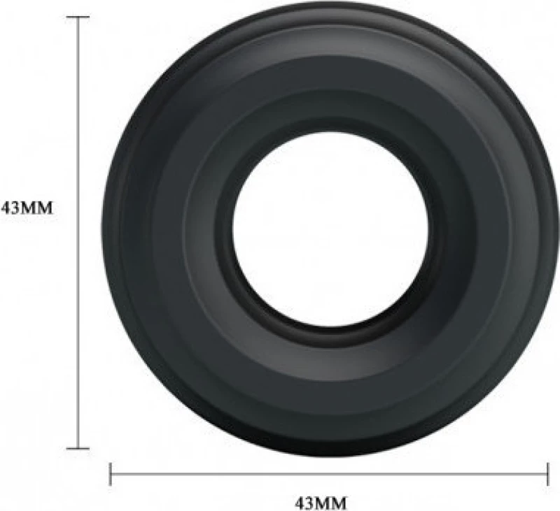 Baile Ring Comfy & Stretchy Black