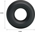 Baile Ring Comfy & Stretchy Black