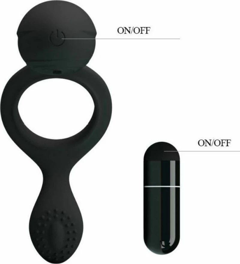 Pretty Love Silicone Ring Ethel Black