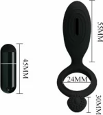 Pretty Love Silicone Ring Ethel Black