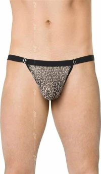 Softline 4528 Thong Leopard Print