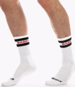 FETISH HALF SOCKS DADDY - WHITE