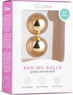 Easytoys Geisha Collection Ben Wa Balls 25mm Gold