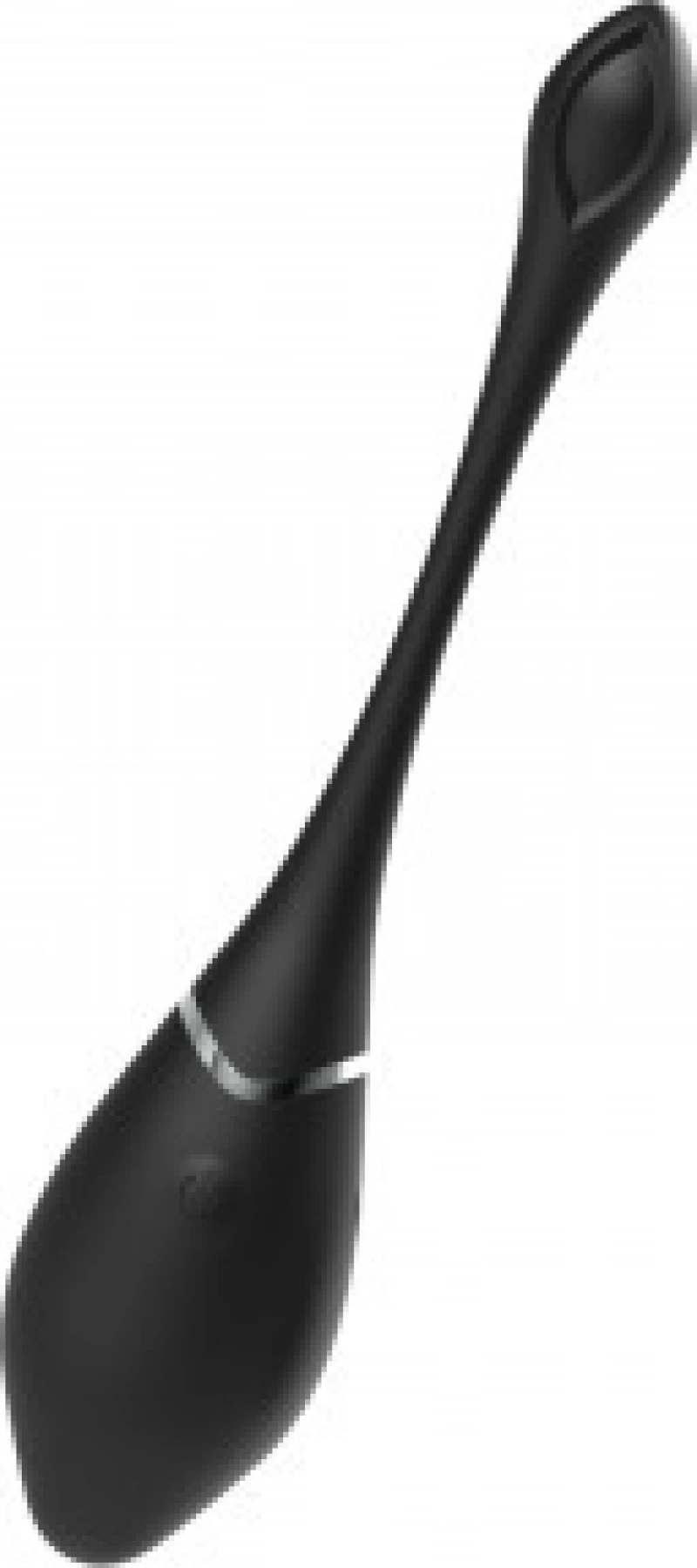 Black & Silver Jenell Rechargeable Vibrating Egg