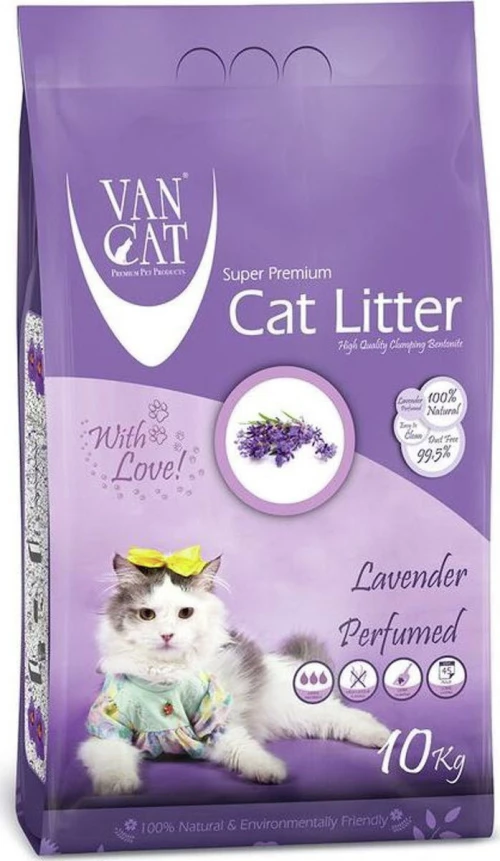 Van Cat Lavender Perfumed Ψιλή 10kg