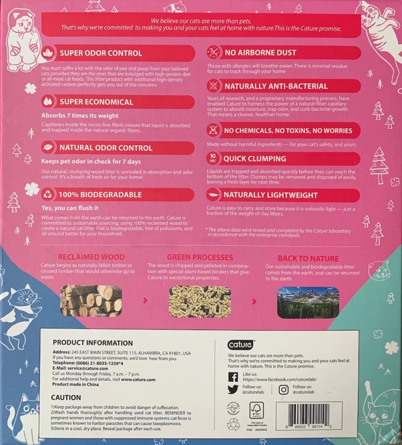 Cature Odor Control Plus 6lt