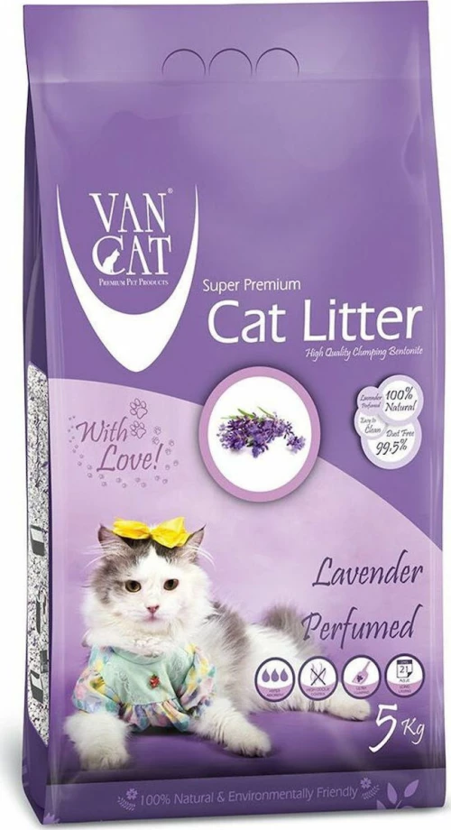 Van Cat Lavender Perfumed Ψιλή 5kg