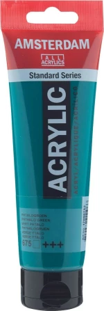 Royal Talens Amsterdam All Acrylics Standard 120ml Phthalo Green 675