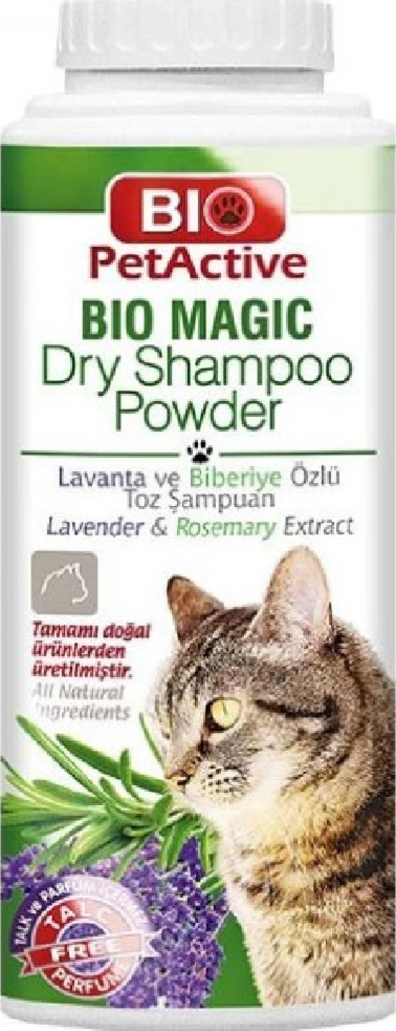 ΣΑΜΠΟΥΑΝ ΒΙΟ PetActive MAGIC CAT ΣΚΟΝΗ ΣΤΕΓΝΟΥ ΚΑΘΑΡΙΣΜΟΥ ΜΕ ΛΕΒΑΝΤΑ 150GR