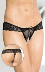Softline 2443 Ruffle String Black