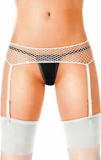 White Garter Belt Lingerie - OS