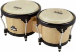 Nino Percussion Wood Bongo 6 1/2" & 7 1/2" Black Hardware