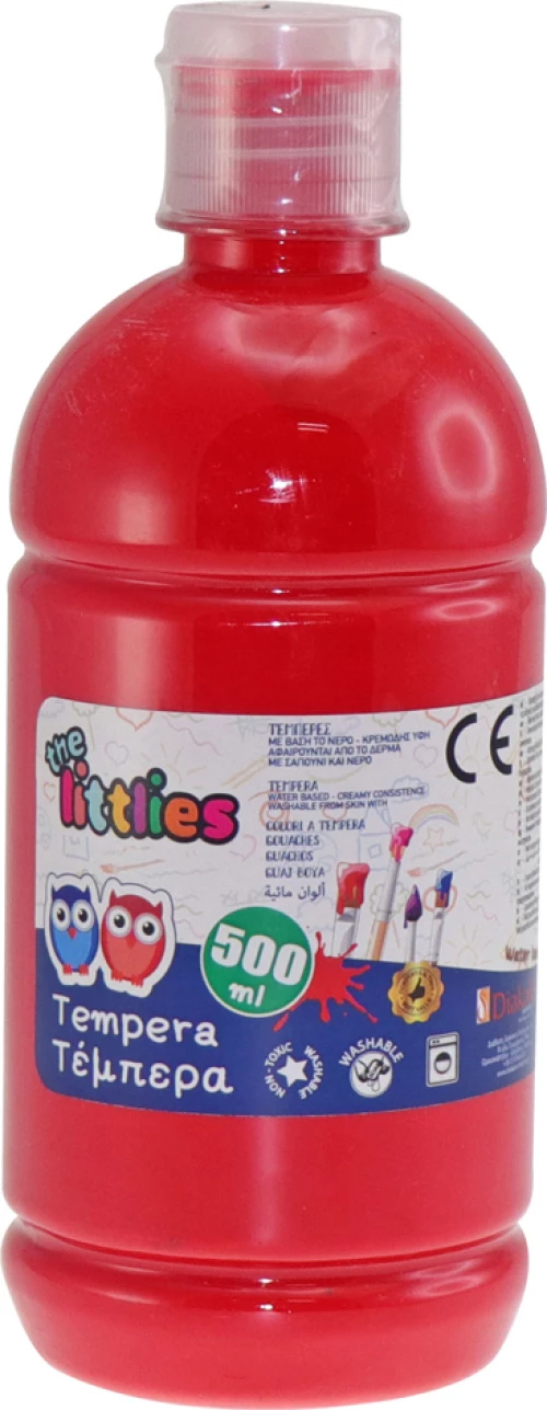 The Littlies Tempera 500ml Κόκκινη