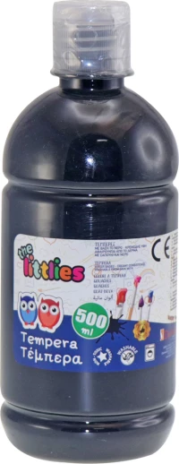 The Littlies Tempera 500ml Μαύρο