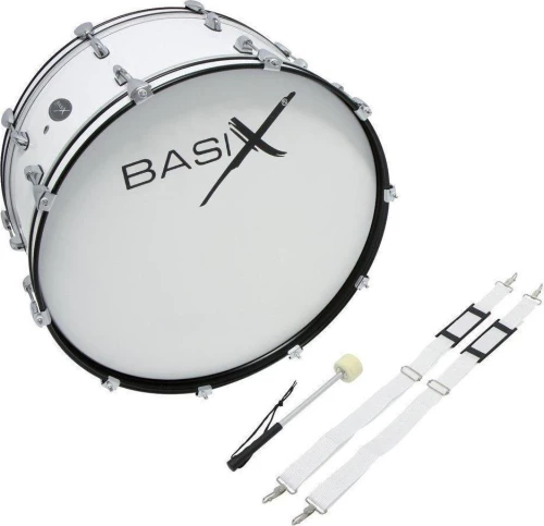 BasiX Marching Bass Drum - 26" x 10"