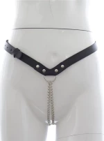 BDSM Δερμάτινο γυναικείο σλιπ