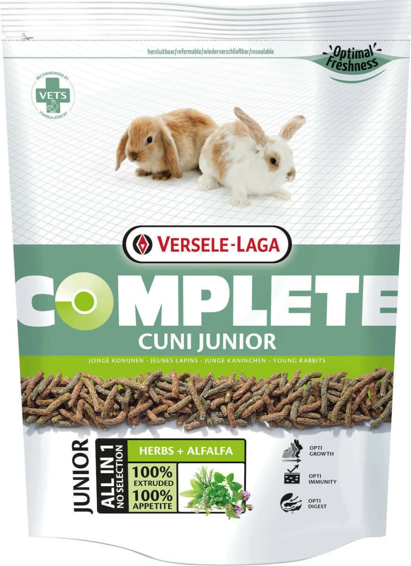 Versele Laga Complete Cuni Junior Herbs & Alfalfa 500gr