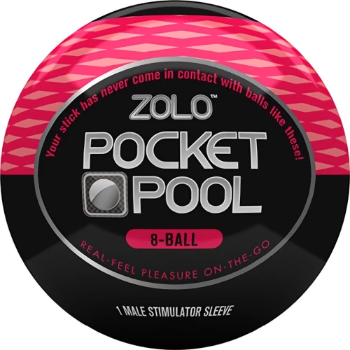 Αυνανιστήρι Zolo Pocket Pool μαύρο/κόκκινο