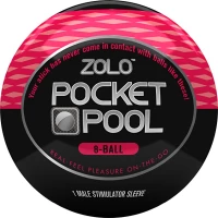 Αυνανιστήρι Zolo Pocket Pool μαύρο/κόκκινο