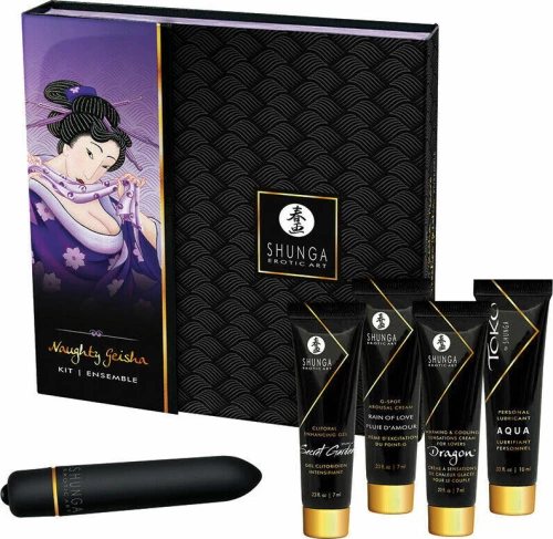 Shunga Erotic Art Naughty Geisha Kit