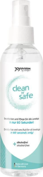 JoyDivision Clean'Ν'Safe Cleaning + Disinfection 200ml